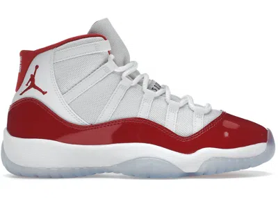 Pre-owned Jordan 11 Retro Cherry 2022 Gs Ships Fast In Red