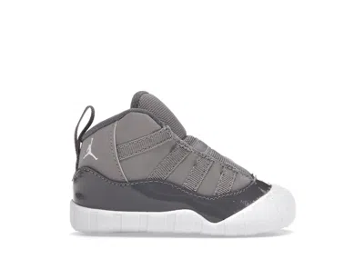 Pre-owned Jordan 11 Retro Crib Bootie Cool Grey (2021) Sneakers In Medium Grey