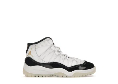 Pre-owned Jordan 11 Retro Dmp Gratitude (2023) Sneakers In Black/white/metallic Gold