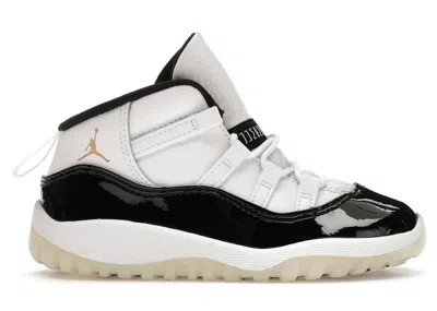 Pre-owned Jordan 11 Retro Dmp Gratitude (2023) Sneakers In Black/white/metallic Gold
