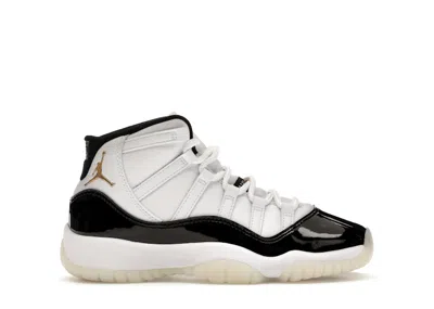 Pre-owned Jordan 11 Retro Dmp Gratitude (2023) Sneakers In Black/white/metallic Gold