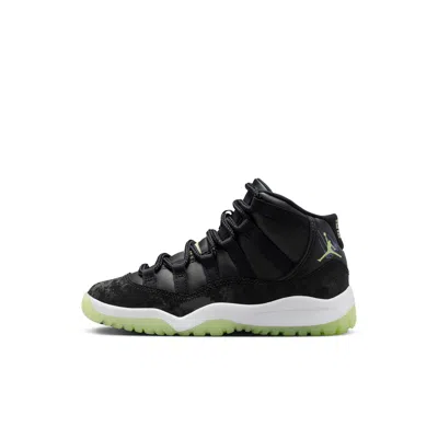 Jordan Babies' 11 Retro Little Kids' Shoes In Black