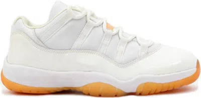 Pre-owned Jordan 11 Retro Low (2001) (women's) Sneakers In White/citrus