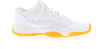 Pre-owned Jordan 11 Retro Low (2015) Sneakers In White/citrus