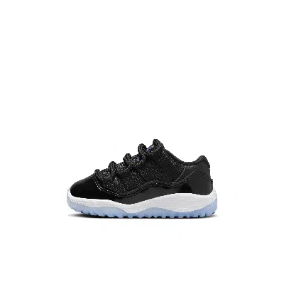 Jordan 11 Retro Low "black/varsity Royal" Baby/toddler Shoes In Black
