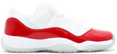 Pre-owned Jordan 11 Retro Low Cherry (2016) Sneakers In White/varsity Red/black
