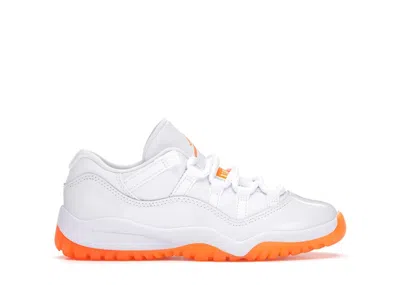 Pre-owned Jordan 11 Retro Low Citrus (2021) Sneakers In White/bright Citrus