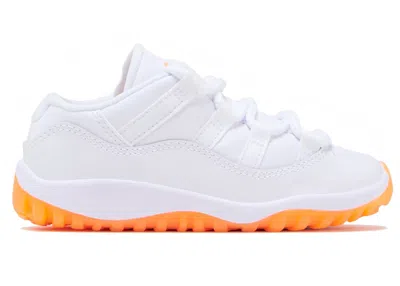 Pre-owned Jordan 11 Retro Low Citrus (2021) Sneakers In White/bright Citrus