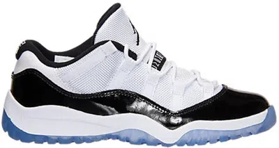 Pre-owned Jordan 11 Retro Low Concord Sneakers In White/black/dark Concord In Multi