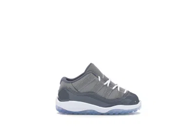 Pre-owned Jordan 11 Retro Low Cool Grey Sneakers In Medium Grey/white/gunsmoke