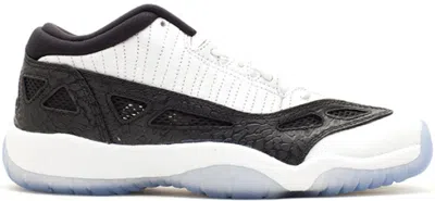 Pre-owned Jordan 11 Retro Low Ie (2011) Sneakers In White/metallic Silver/black In Multi