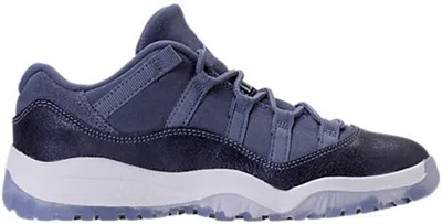 Pre-owned Jordan 11 Retro Low Sneakers In Blue Moon/polarized Blue