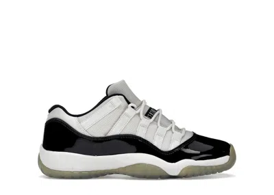 Pre-owned Jordan 11 Retro Low Sneakers In White/black/concord