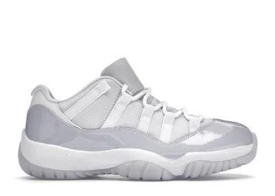 Pre-owned Jordan 11 Retro Low (women's) Sneakers In White/pure Violet