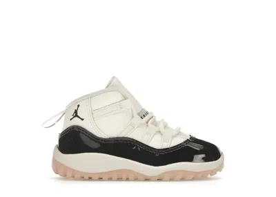 Pre-owned Jordan 11 Retro Neapolitan Sneakers In Sail/velvet Brown/atmosphere
