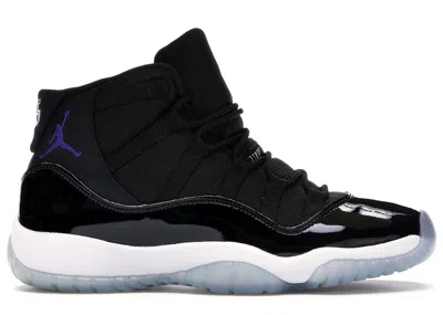 Pre-owned Jordan 11 Retro Space Jam (2016) Sneakers In Black/dark Concord/white