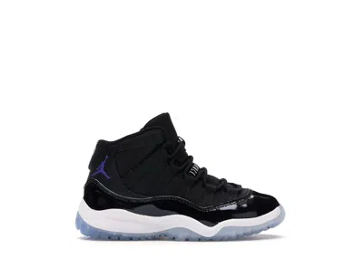 Pre-owned Jordan 11 Retro Space Jam (2016) Sneakers In Black/dark Concord/white