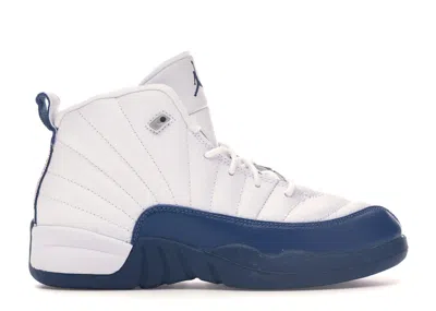 Pre-owned Jordan 12 Retro (2016) Sneakers In White/french Blue/metallic Silver