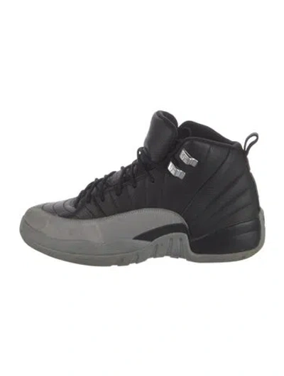 Pre-owned Jordan 12 Retro Barons (gs) Wedge Sneakers In Black
