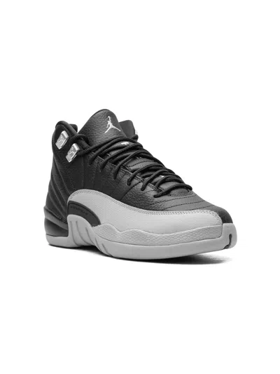 Jordan Kids'  12 Retro "barons" Sneakers In Black