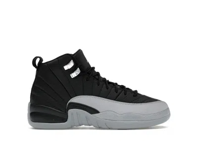 Pre-owned Jordan 12 Retro Barons Sneakers In Black/wolf Grey/white