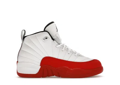 Pre-owned Jordan 12 Retro Cherry (2023) Sneakers In White/black/varsity Red