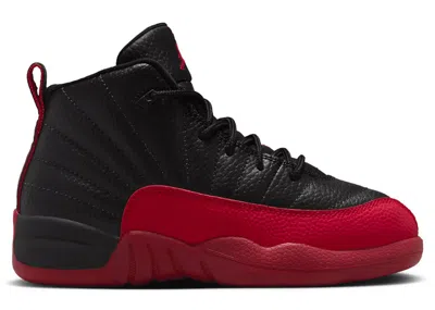 Pre-owned Jordan 12 Retro Flu Game (2025) Sneakers In Black/varsity Red