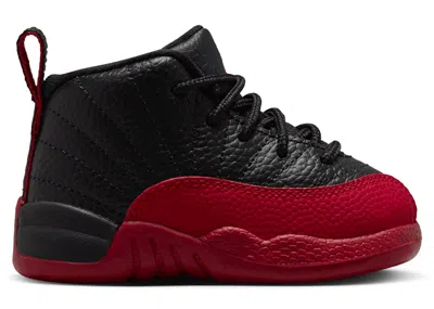 Pre-owned Jordan 12 Retro Flu Game (2025) Sneakers In Black/varsity Red