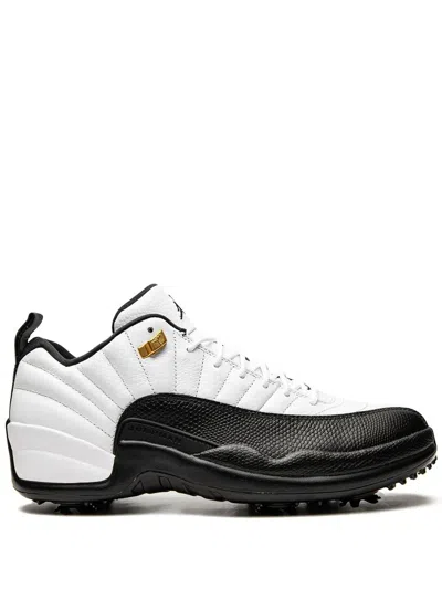 Jordan 12 Retro Low Golf Sneakers In White
