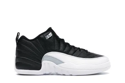 Pre-owned Jordan 12 Retro Low Playoffs Sneakers In Black/varsity Red/white In Multi