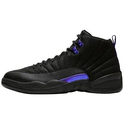 Pre-owned Jordan 12 Retro Mens Style : Ct8013-005 In Black/dark Concord-black