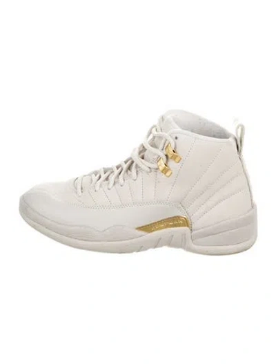 Pre-owned Jordan 12 Retro Phantom Athletic Sneakers In Neutral