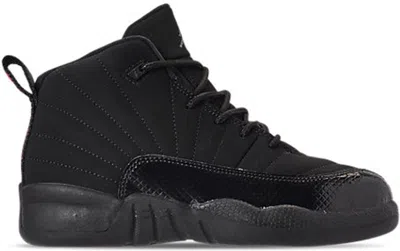 Pre-owned Jordan 12 Retro Sneakers In Black/dark Grey/rush Pink In Multi