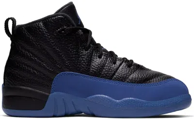 Pre-owned Jordan 12 Retro Sneakers In Black/game Royal