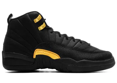 Pre-owned Jordan 12 Retro Sneakers In Black/taxi In Multi