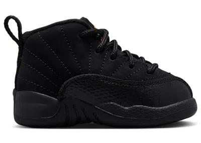 Pre-owned Jordan 12 Retro Sneakers In Black/taxi