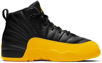 Pre-owned Jordan 12 Retro Sneakers In Black/university Gold