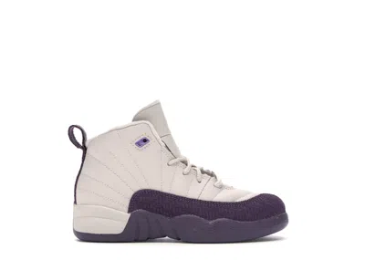 Pre-owned Jordan 12 Retro Sneakers In Desert Sand/pro Purple In Multi