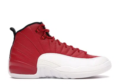 Pre-owned Jordan 12 Retro Sneakers In Gym Red/black/white In Multi