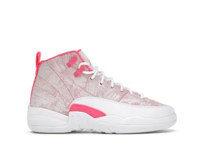 Pre-owned Jordan 12 Retro Sneakers In White/arctic Punch/hyper Pink