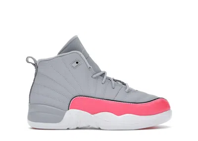 Pre-owned Jordan 12 Retro Sneakers In Wolf Grey/racer Pink/black