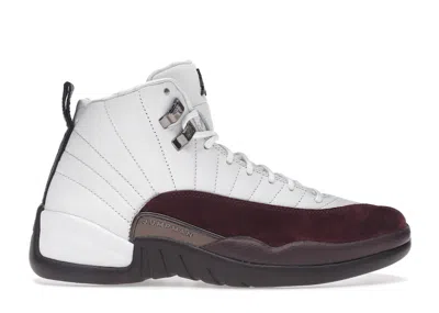 Pre-owned Jordan 12 Retro Sp A Ma Maniére (women's) Sneakers In White/black/burgundy Crush