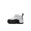 Jordan 12 Retro "taxi Flip" Baby/toddler Shoes In White