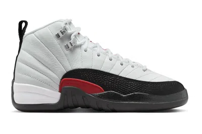 Pre-owned Jordan 12 Retro Taxi Flip (gs) In White/gym Red/black