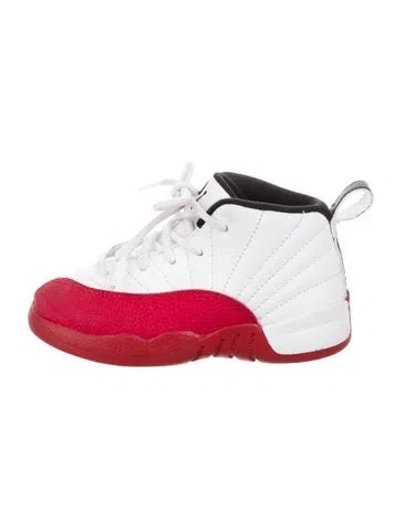 Pre-owned Jordan Babies' 12 Retro Td 'cherry' In White