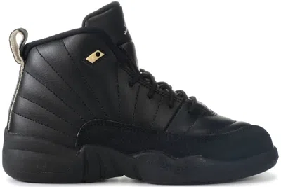 Pre-owned Jordan 12 Retro The Master Sneakers In Black/rattan/white