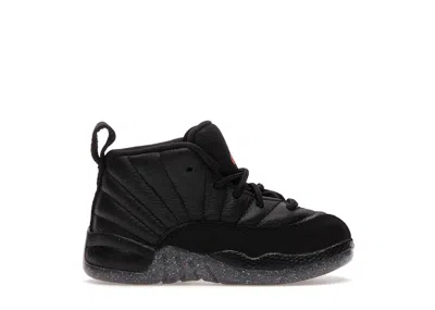 Pre-owned Jordan 12 Retro Utility Sneakers In Black/bright Crimson In Multi