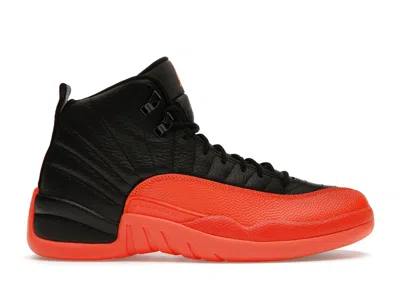 Pre-owned Jordan 12 Retro Wnba Allstar (women's) Sneakers In Black/white/brilliant Orange