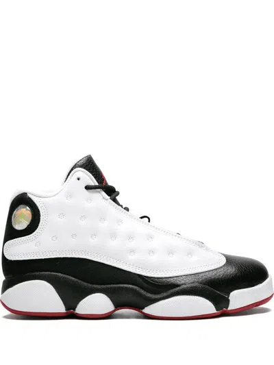 Jordan Kids'  13 Retro Bp Sneakers In White