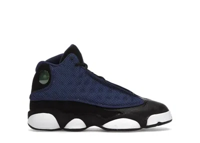 Pre-owned Jordan 13 Retro Brave Blue (2022) Sneakers In Navy Blue/black/white In Multi